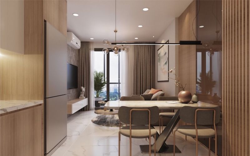 Mẫu màu sơn phòng chung cư cho người mệnh Thổ Mẫu màu sơn phòng chung cư cho người mệnh Thổ