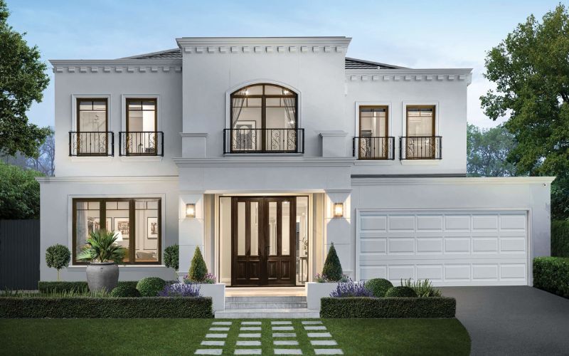 Chọn sắc độ màu trắng xám phù hợp để tôn lên vẻ đẹp ngôi nhà