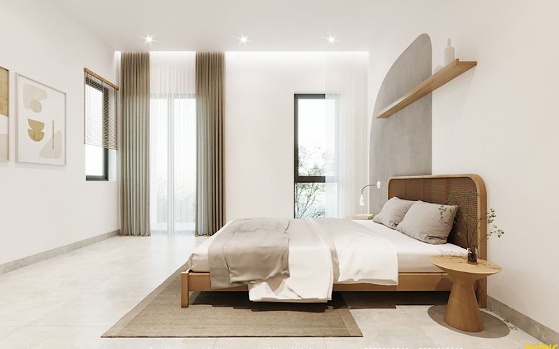 Mẫu phòng ngủ sơn màu trắng sang trọng dành cho con gái Mẫu phòng ngủ sơn màu trắng sang trọng dành cho con gái