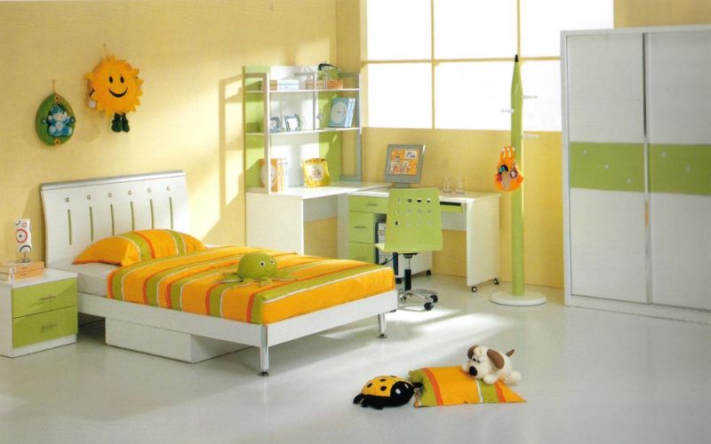 Không gian phòng ngủ ấm áp khi sơn màu vàng Không gian phòng ngủ ấm áp khi sơn màu vàng