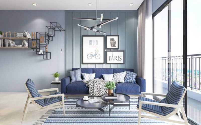 Sơn phòng khách màu xanh tạo cảm giác dễ chịu cho gia chủ mệnh Mộc Sơn phòng khách màu xanh tạo cảm giác dễ chịu cho gia chủ mệnh Mộc