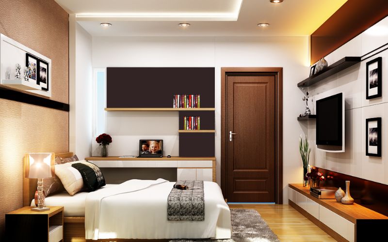 Màu trắng kem sữa phù hợp với nội thất chất liệu gỗ Màu trắng kem sữa phù hợp với nội thất chất liệu gỗ
