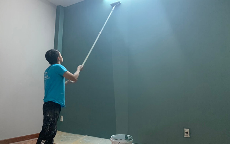 Sau 5 - 7 năm sử dụng thì nên sơn lại nhà