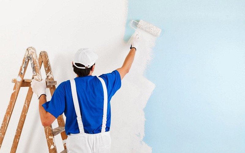 Quy trình sơn nhà đúng kỹ thuật