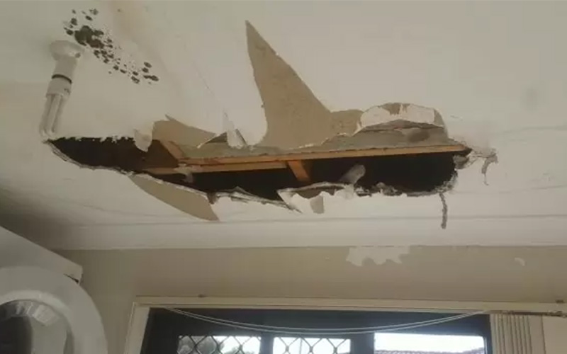 Xác định vấn đề trần thạch cao bị hư hỏng