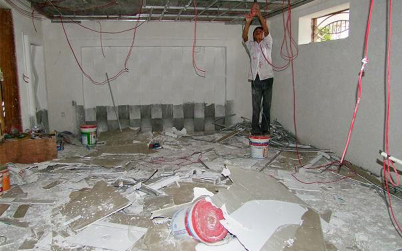 Đơn vị tháo dỡ trần vách thạch cao uy tín
