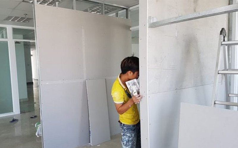 Công ty thi công vách thạch cao chuyên nghiệp