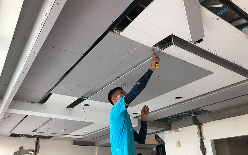 Thợ đóng trần thạch cao TP.HCM