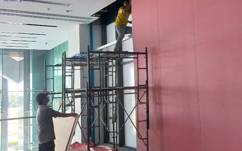 Ứng dụng của vách ngăn thạch cao