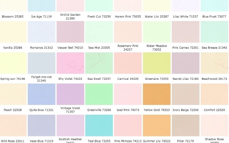 Bảng màu sơn nhà Dulux