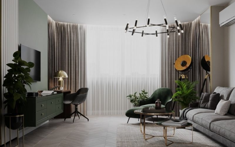 Chọn gam màu sơn hợp với từng không gian