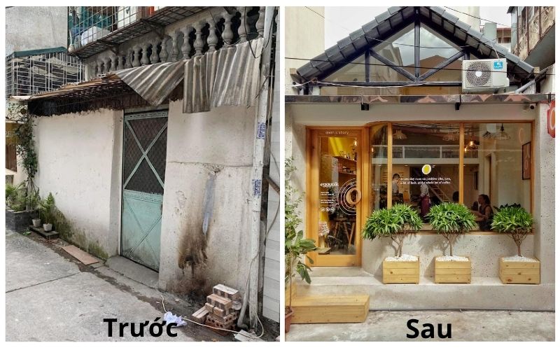 Hồ Gia - Đơn vị thi công sửa chữa cải tạo nhà cũ thành quán cafe chuyên nghiệp