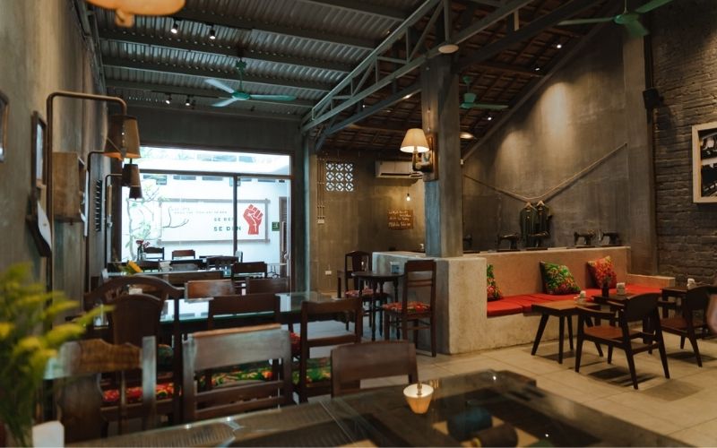 Quán cafe phong cách Vintage Retro mộc mạc, đậm chất hoài cổ