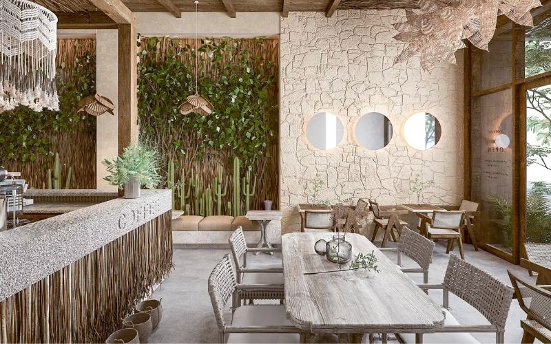 Cải tạo nhà cũ thành quán cafe phong cách địa trung hải nhẹ nhàng, ấm áp