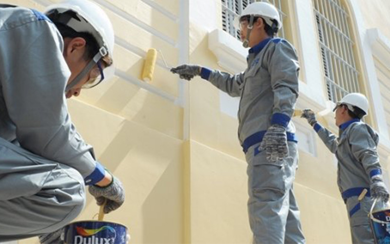 Báo giá thi công sơn Dulux tại TP.HCM