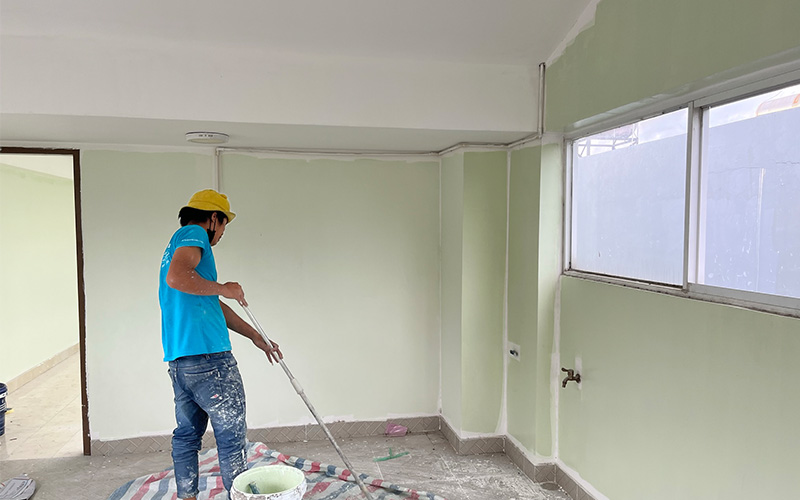 Đơn vị thi công sơn nhà 100m2 chuyên nghiệp