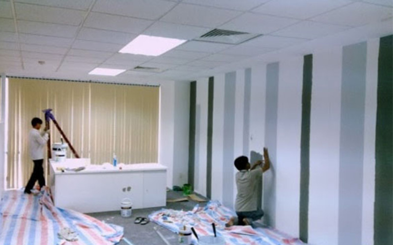 Các hạng mục sơn lại văn phòng