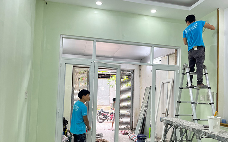 Vì sao chọn dịch vụ thi công sơn nước Dulux?