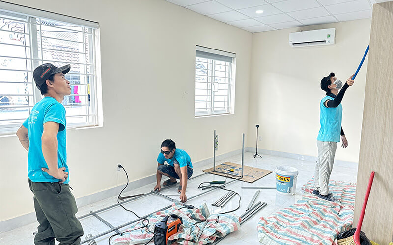 Hồ Gia - Đơn vị sơn văn phòng chuyên nghiệp