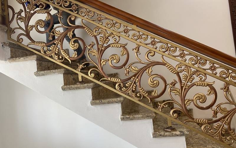 báo giá lan can sắt mỹ thuật