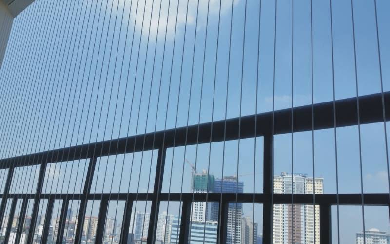 Loại lưới thép bảo vệ mang lại vẻ đẹp thẩm mỹ cho công trình