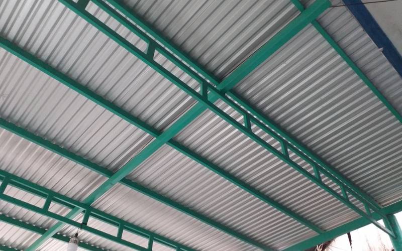 Mái tôn lợp sân thượng là lựa chọn lý tưởng cho gia chủ