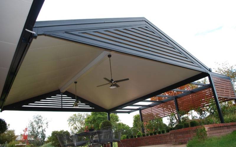 Kết cấu của mái tôn sân thượng còn phụ thuộc vào phong cách tổng thể
