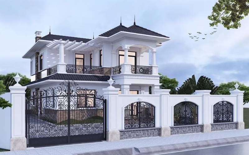Thi công cửa sắt làm tăng tính thẩm mỹ và giá trị cho ngôi nhà