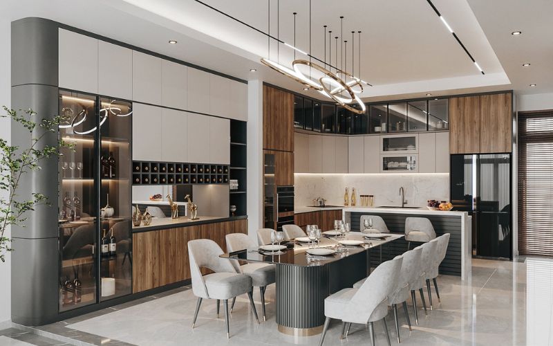 trần thạch cao nhà ống