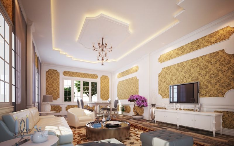 Cấu tạo của trần chìm