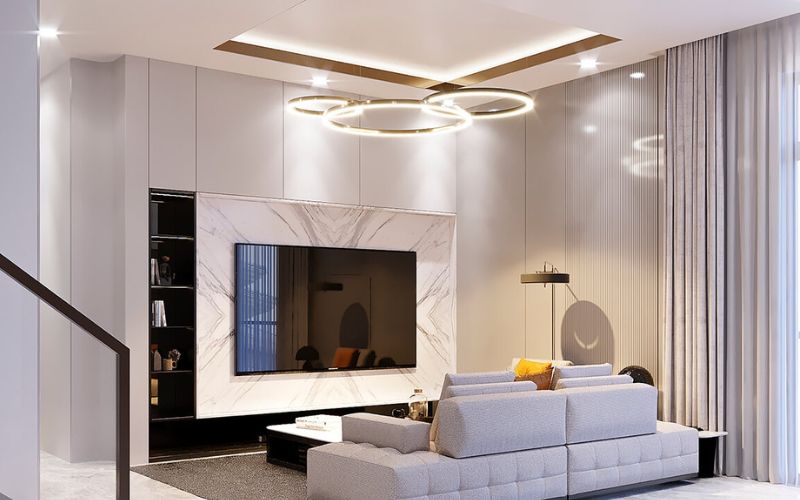 trần thạch cao chìm