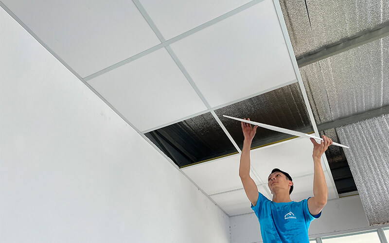 Đơn vị thi công trần thạch cao thả chuyên nghiệp tại TP.HCM