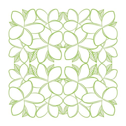 Mẫu trần thả họa tiết hoa sứ