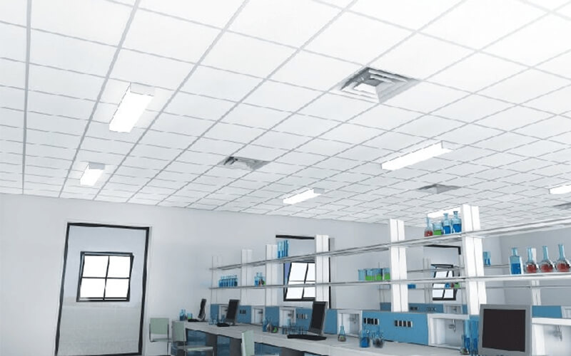 Trần thạch cao thả văn phòng đẹp