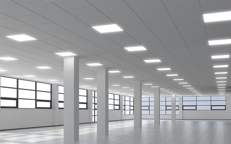 Mẫu trần thạch cao thả 600x600 sang trọng