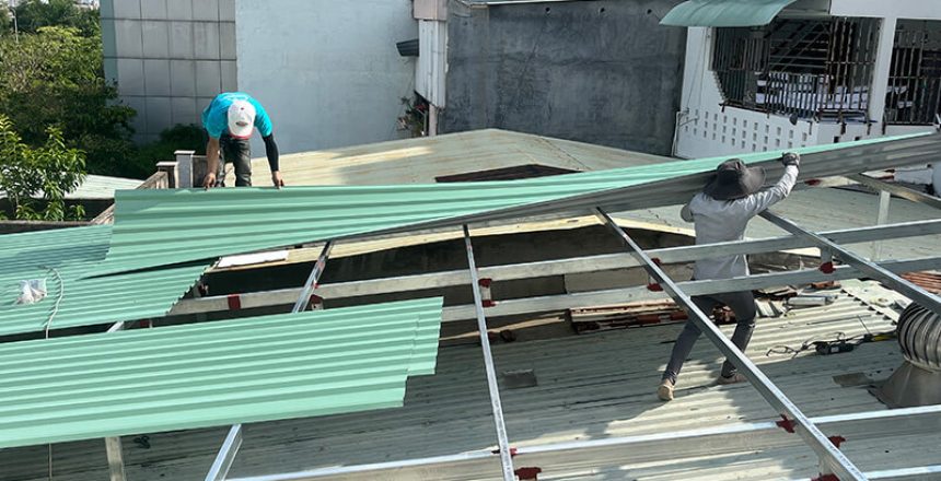 sửa chữa nhà xưởng